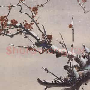 1969年 王雪涛《咏梅》国画花鸟作品图片鉴赏