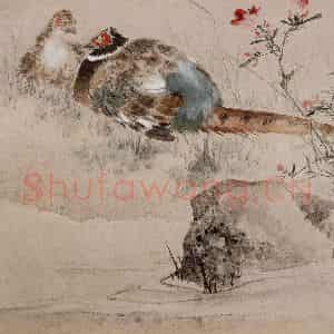 1964年 王雪涛《花鸟册页十开》国画花鸟作品图片鉴赏