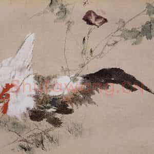 1964年 王雪涛《花鸟册页十开》国画花鸟作品图片鉴赏