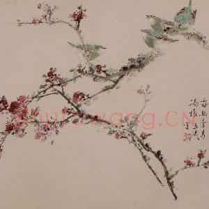 1964年 王雪涛《花鸟册页十开》国画花鸟作品图片鉴赏