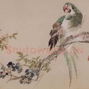 1964年 王雪涛《花鸟册页十开》国画花鸟作品图片鉴赏