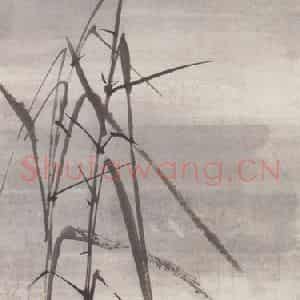 1938年 张书旗《芦雁图》国画花鸟作品图片鉴赏