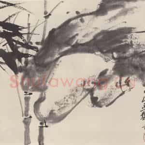 吴昌硕《花卉图》国画花鸟作品图片鉴赏