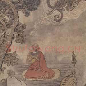 明代 吴彬《罗汉图》国画人物作品图片鉴赏