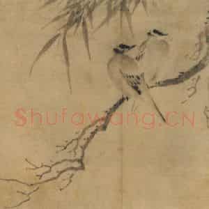 明代 朱佐《花卉图六段》国画花鸟作品图片鉴赏