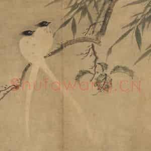 明代 朱佐《花卉图六段》国画花鸟作品图片鉴赏