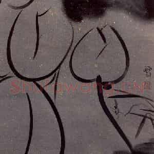 2007年 杨福音《纳凉图》国画综合写意作品图片鉴赏