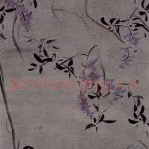 2007年 杨福音《这般庭院》国画花鸟写意作品图片鉴赏