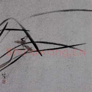 2007年 杨福音《兰花册页》国画花鸟写意作品图片鉴赏