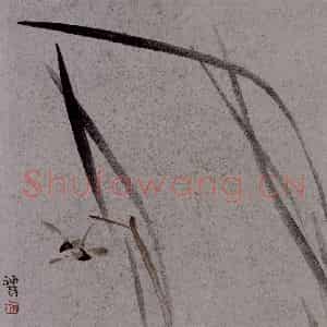 2007年 杨福音《兰花册页》国画花鸟写意作品图片鉴赏