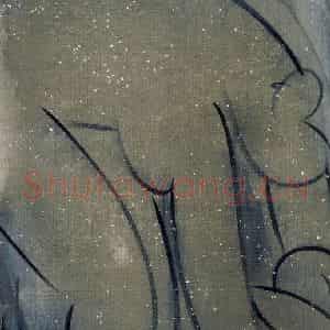 2002年 杨福音《母·子》国画人物写意作品图片鉴赏