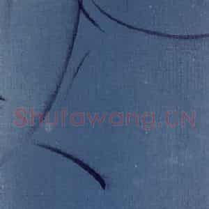 2003年 杨福音《怀着之一》国画人物写意作品图片鉴赏