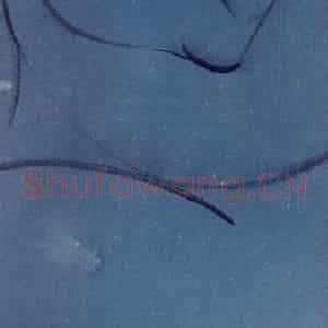 2003年 杨福音《怀着之二》国画人物写意作品图片鉴赏