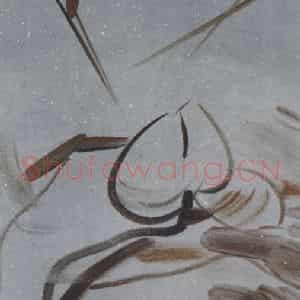 2005年 杨福音《回眸》国画花鸟写意作品图片鉴赏