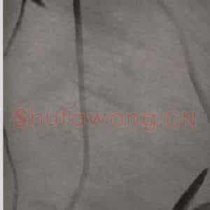 2006年 杨福音《红莲晚照之二》国画花鸟写意作品图片鉴赏