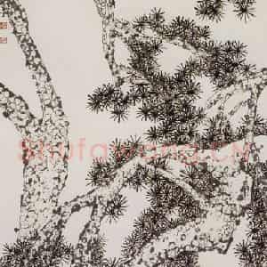 2002年 王之海《半空清响》国画花鸟作品图片鉴赏