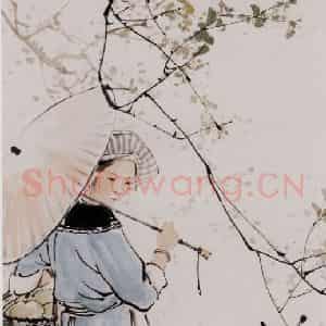 宋吟可《人物》国画人物作品图片鉴赏