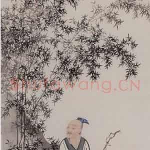 冯忠莲《人物》国画人物作品图片鉴赏