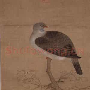 《灵鸟图之2》国画花鸟作品图片鉴赏