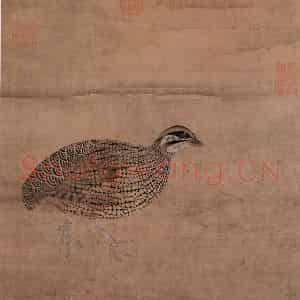 《灵鸟图之4》国画花鸟作品图片鉴赏