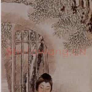 钱慧安《人物屏-御车纯孝》国画人物作品图片鉴赏