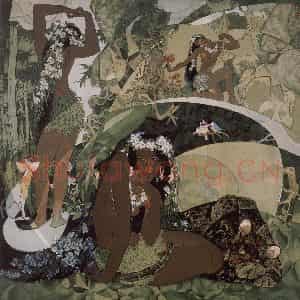 1980年 李少文《山鬼》国画人物作品图片鉴赏