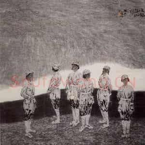 1989年 邢庆仁《玫瑰色的回忆》国画人物作品图片鉴赏