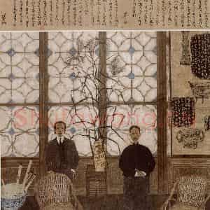 1993年 王赞《出于幽谷》国画人物作品图片鉴赏
