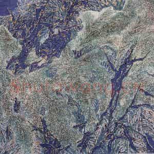 1996年 郭怡孮《与海共舞》国画山水作品图片鉴赏
