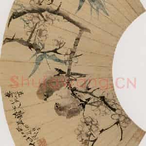 1873年 任伯年《花鸟人物集锦册十二开》国画花鸟作品图片鉴赏