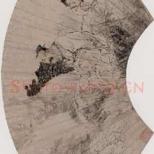 1879年 任伯年《花鸟人物集锦册十二开》国画综合作品图片鉴赏