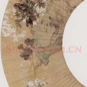 1891年 任伯年《花鸟人物集锦册十二开》国画花鸟作品图片鉴赏