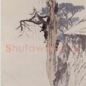1869年 任伯年《任淞云像》国画综合作品图片鉴赏