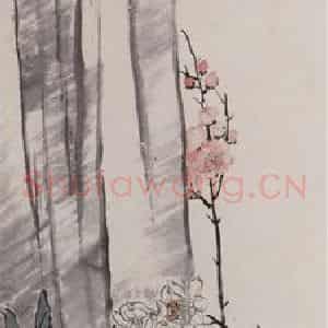 约19世纪70年代初期 任伯年《三清图》国画花鸟作品图片鉴赏