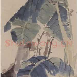 任伯年《花鸟四条屏》国画作品图片鉴赏