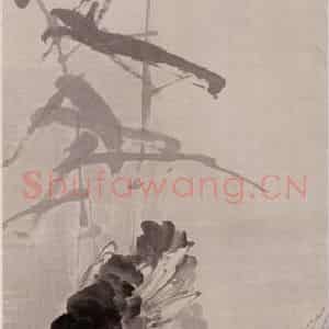 任伯年《花鸟四条屏》国画作品图片鉴赏