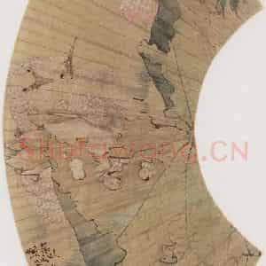 1873年 任伯年《仕女花鸟册十二开》国画花鸟作品图片鉴赏