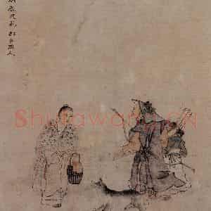 1866年 任伯年《二十四孝图》国画人物作品图片鉴赏