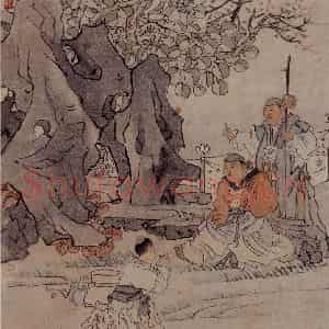 1866年 任伯年《二十四孝图》国画人物作品图片鉴赏