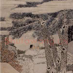 1866年 任伯年《二十四孝图》国画人物作品图片鉴赏