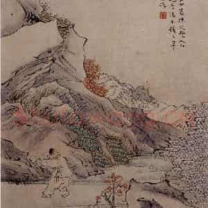 1866年 任伯年《二十四孝图》国画人物作品图片鉴赏