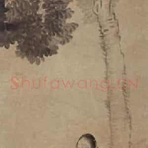 任伯年《四季人物条屏》国画作品图片鉴赏