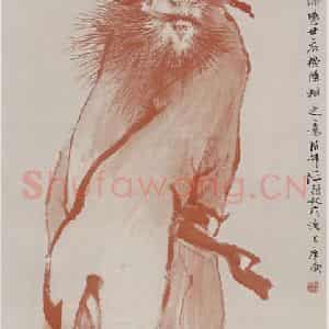 1878年 任伯年《钟馗图》国画人物作品图片鉴赏