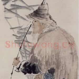 1878年 任伯年《人物四屏》国画人物作品图片鉴赏