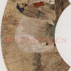 1879年 任伯年《人物花鸟册八开》国画人物作品图片鉴赏