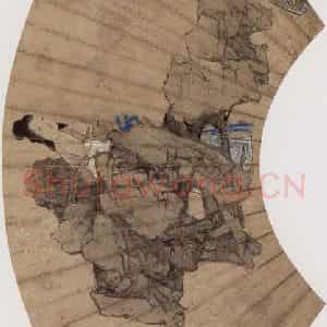约19世纪80年代初期 任伯年《人物花鸟册八开》国画人物作品图片鉴赏
