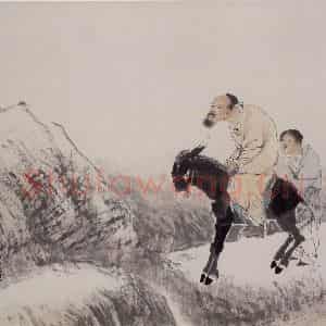 1882年 任伯年《花鸟人物图册十二开》国画人物作品图片鉴赏