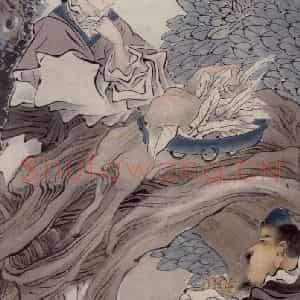 约19世纪70年代中期 任伯年《人物四条屏》国画人物作品图片鉴赏
