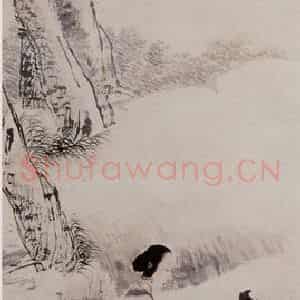 1882年 任伯年《人物故事屏》国画人物写意作品图片鉴赏