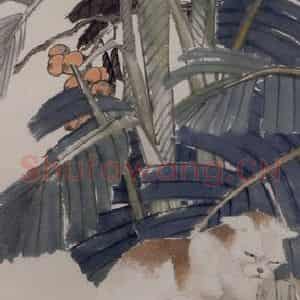 1882年 任伯年《四猫图》国画花鸟写意作品图片鉴赏